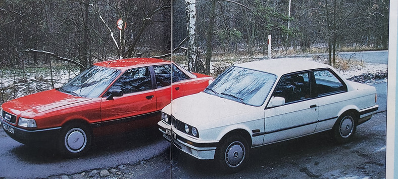 BMW 316i vs Audi 80