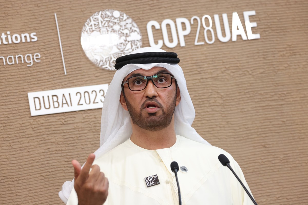 Sułtan Ahmed Al Jaber (Zdjęcie: Sean Gallup/Getty Images)