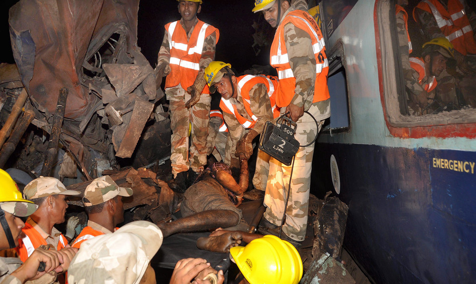 INDIA TRAIN ACCIDENT