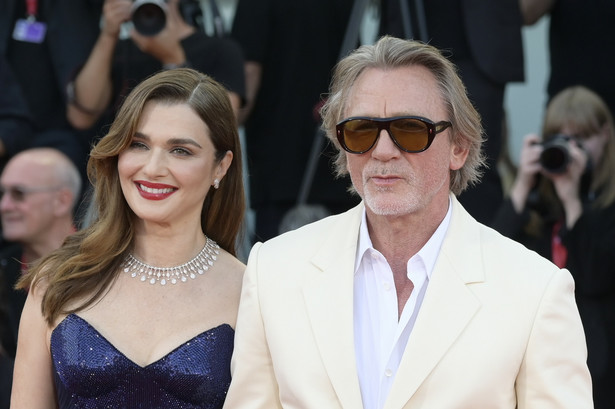 Daniel Craig i Rachel Weisz na festiwalu filmowym w Wenecji