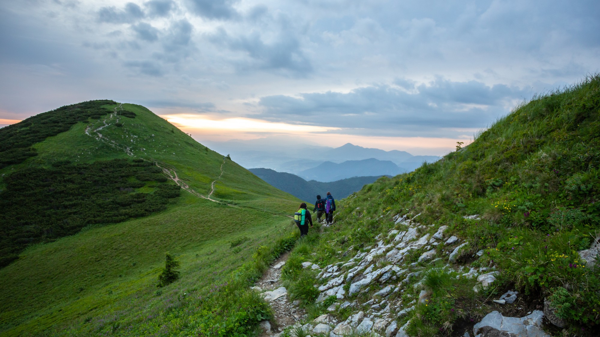 Leto v Malej Fatre, Sedlo za Hromovým (1550 m.n.m)