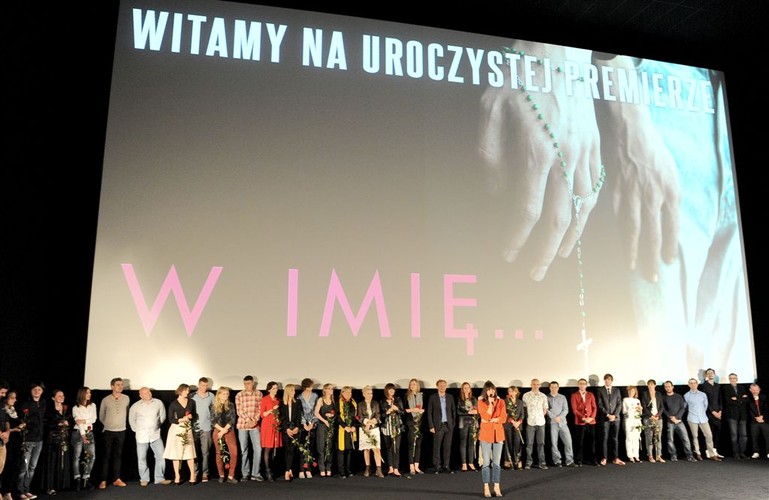 Uroczysta premiera filmu 'W imię...' Małgorzaty Szumowskiej