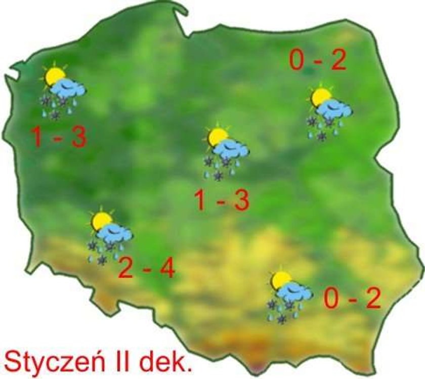 Prognoza pogody. Prawdziwa zima przyjdzie w... 