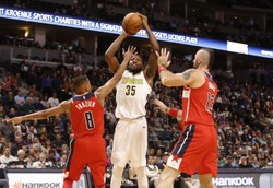 Liga NBA: Drużyna Gortat nadal niepokonana. Trzeci mecz i trzecie zwycięstwo Wizards