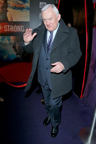 Leszek Miller na premierze filmu 'Jack Strong'