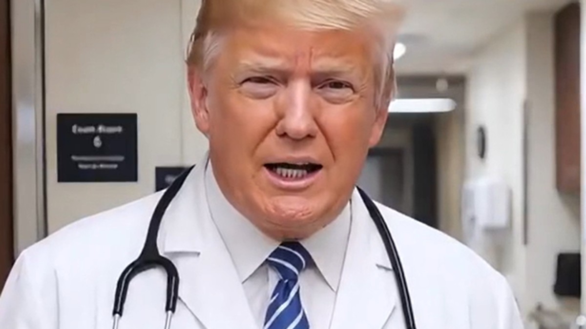 Ai verzija Donalda Trampa u ulozi doktora