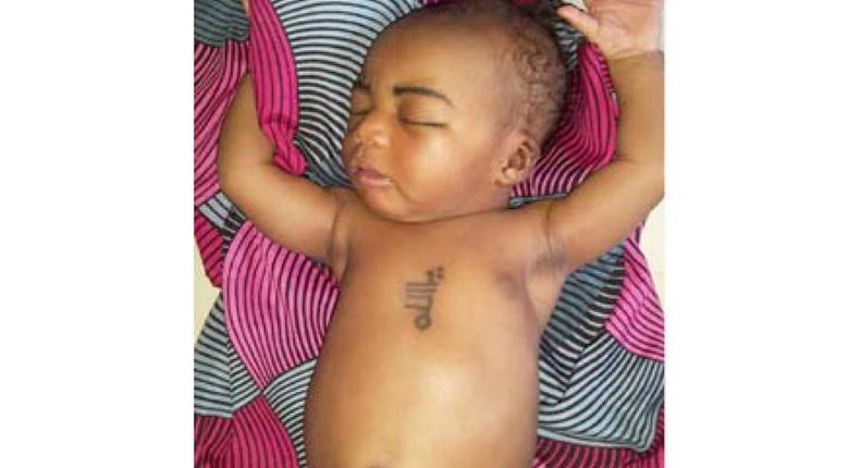 'Special' baby born with Arabic inscription in Sokoto (DailyTrust)