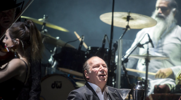 Hans Zimmer 2017-ben adott emlékezetes koncertet a Papp László Budapest Sportarénában / Fotó: MTI Mohai Balázs