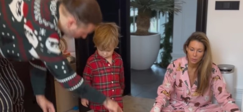 Niby żarcik, ale mógł zaboleć. Radosław Majdan wbił żonie szpilę w świąteczny poranek...