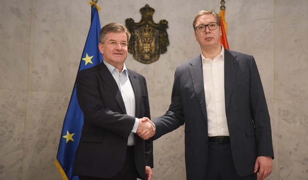 Aleksandar Vučić Miroslav Lajčak