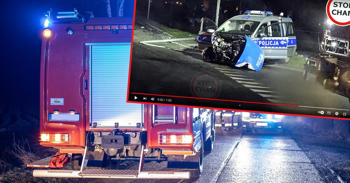  Zasada ograniczonego zaufania dotyczy też policjantów. Patrol trafił do szpitala WIDEO