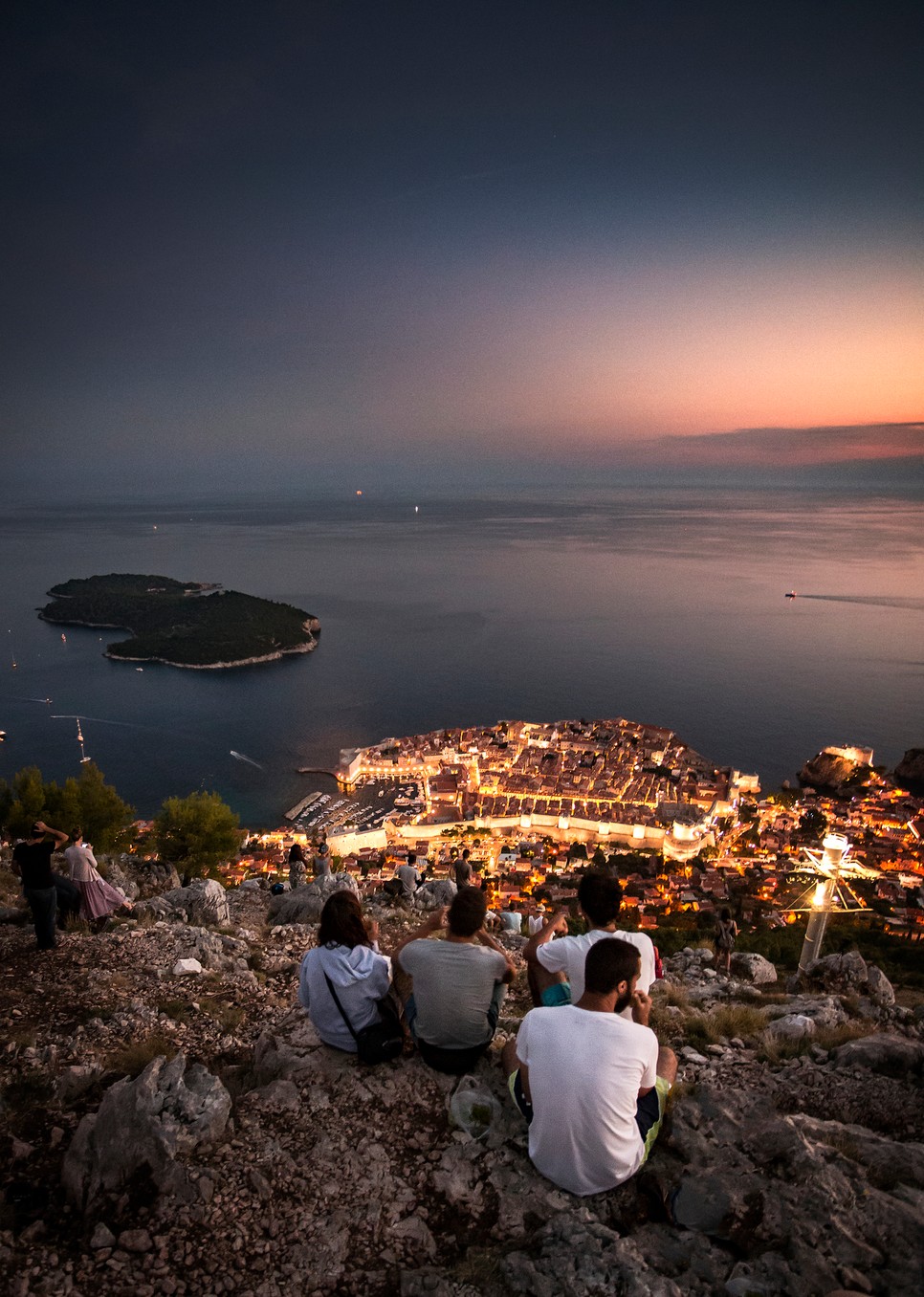 Dubrovnik tengerpartja este