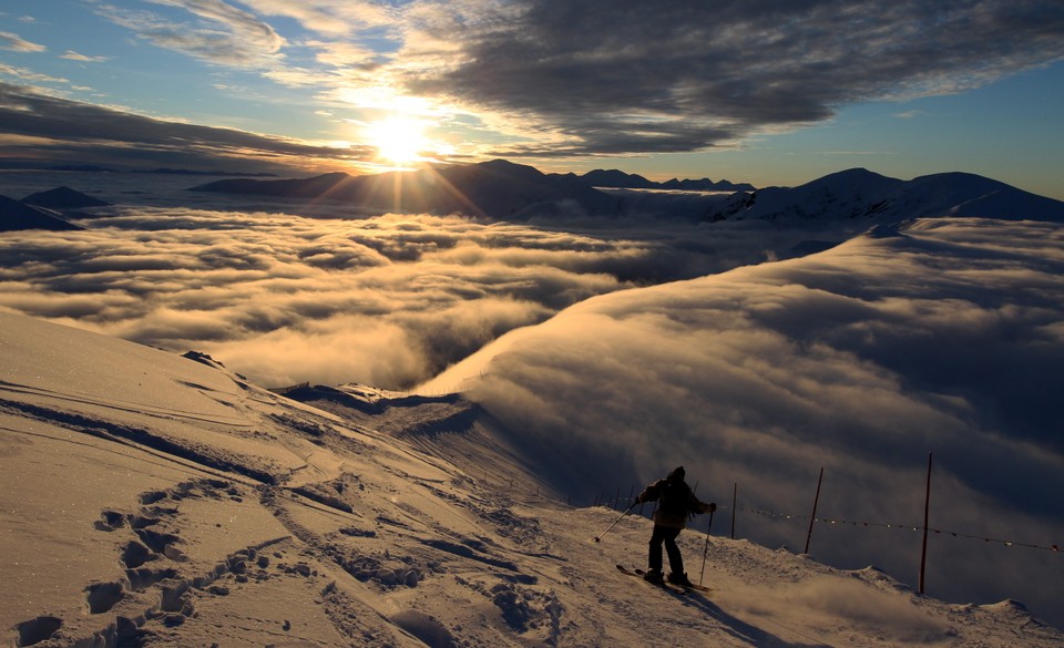 Zimowe Tatry zapierają dech w piersiach