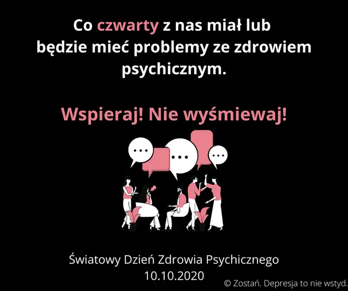 Zostań. Depresja to nie wstyd.