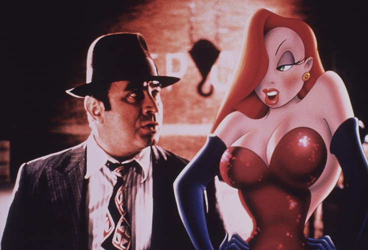 Bob Hoskins w filmie 'Kto wrobił Królika Rogera?'
