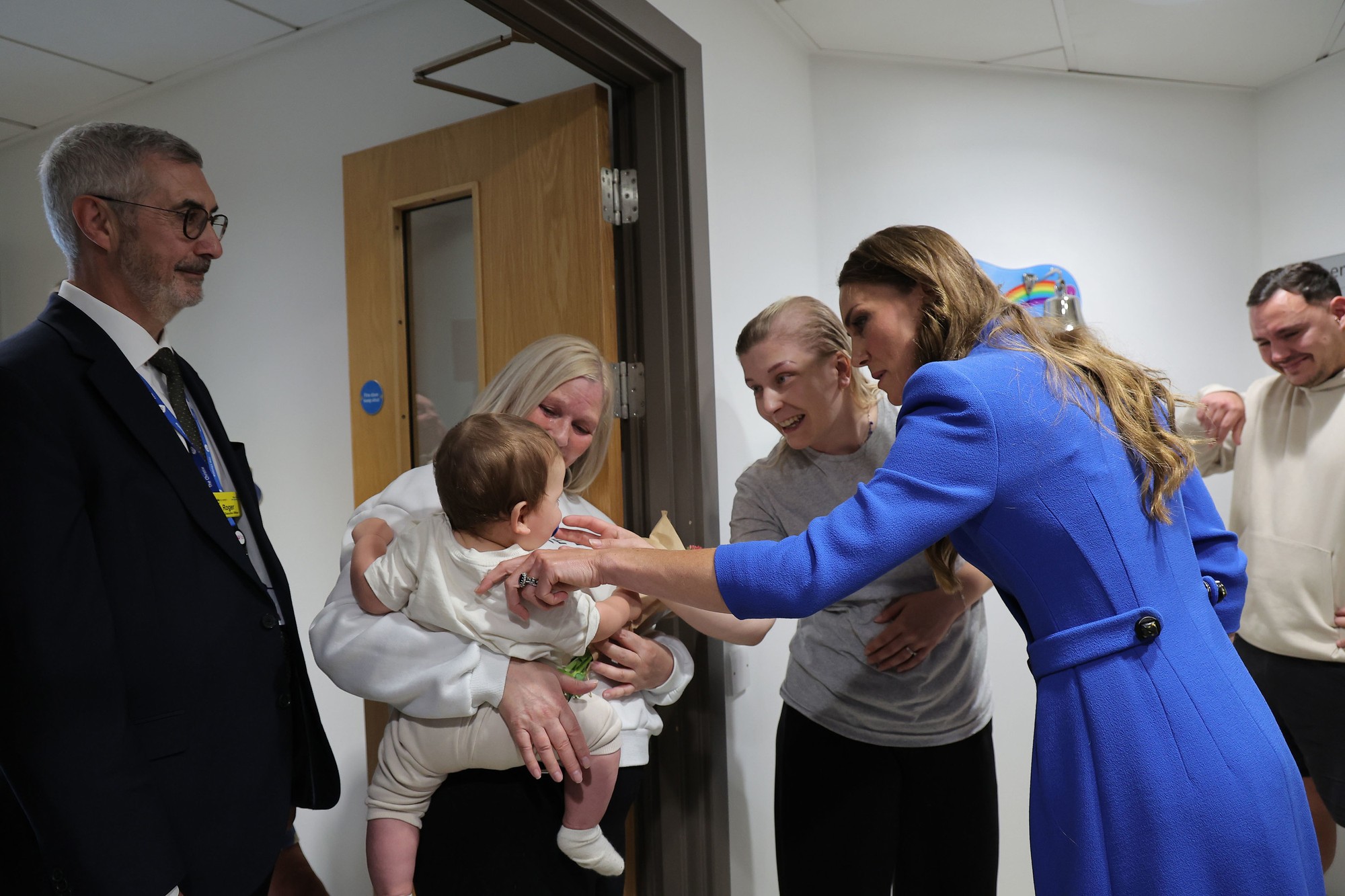Princezná Kate počas návštevy onkologického centra The Christie v Manchestri. 