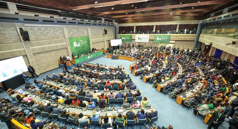 An African Union meeting