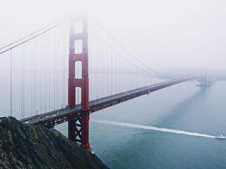Golden Gate Bridge San Francisco architektura mosty