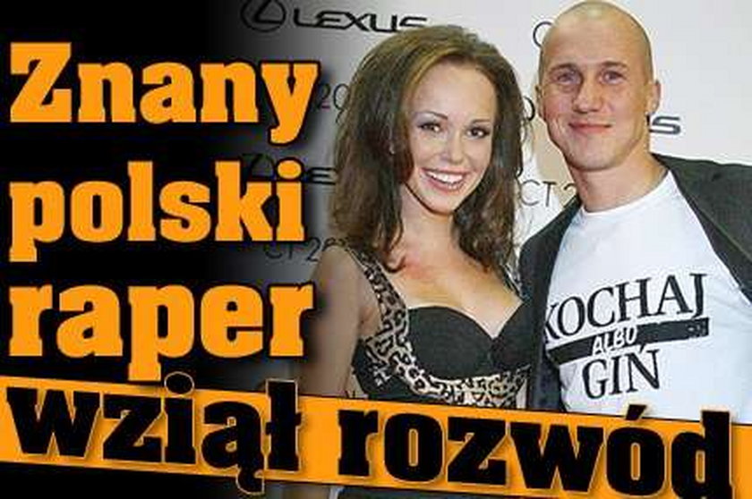 Znany polski raper wziął rozwód
