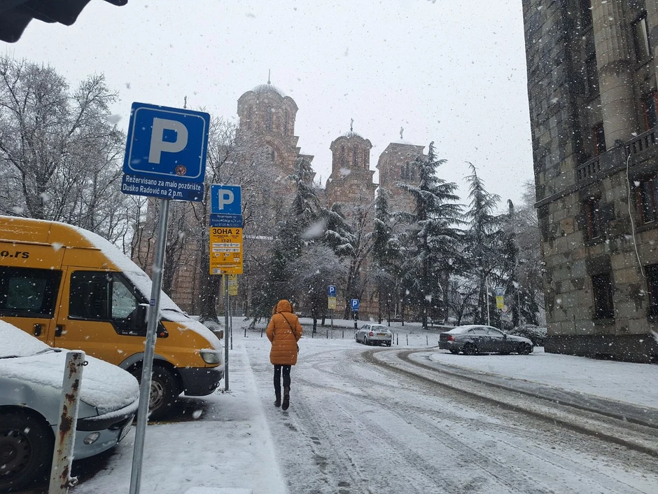 Ne prestaje da veje u Beogradu