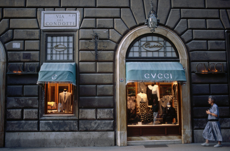 Butik Gucci w Rzymie