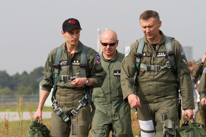 Kamil Stoch poleciał F-16!