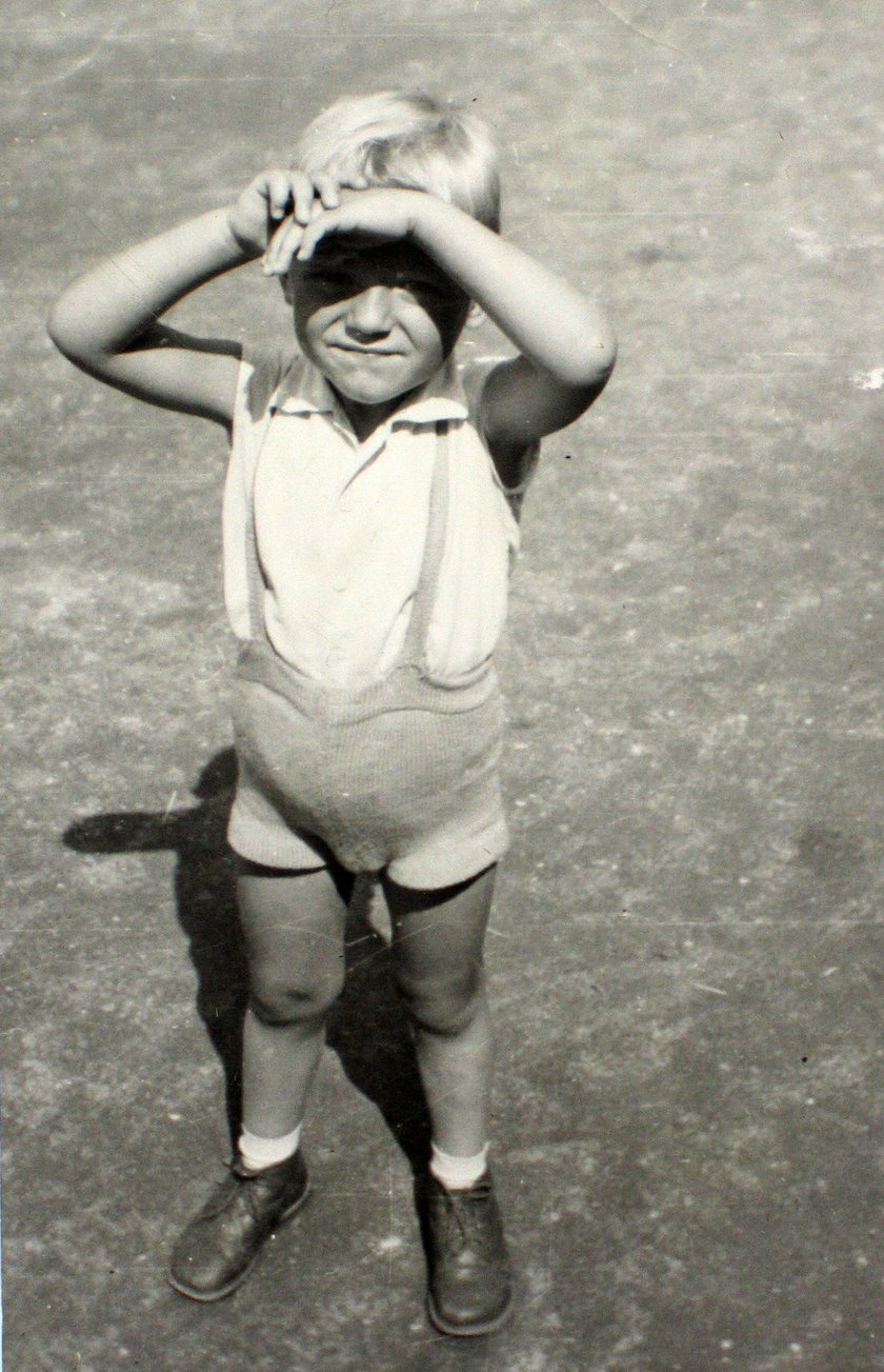 Donald Tusk w dzieciństwie