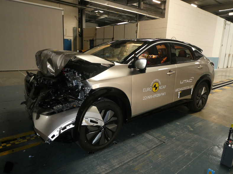 Nissan Ariya w teście Euro NCAP