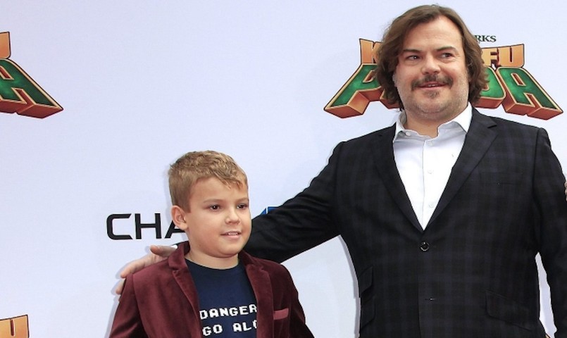 Jack Black z synem Samuelem