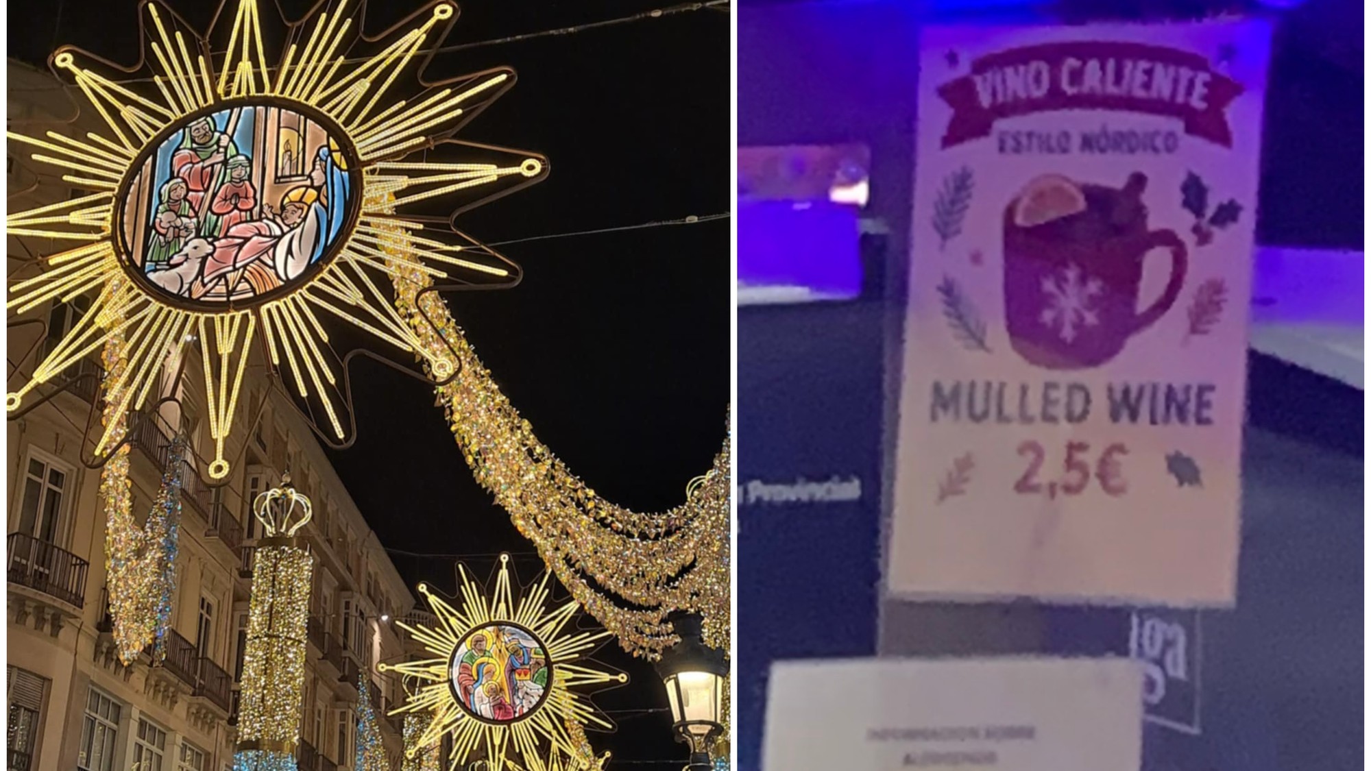 Vianočné trhy v Malage.