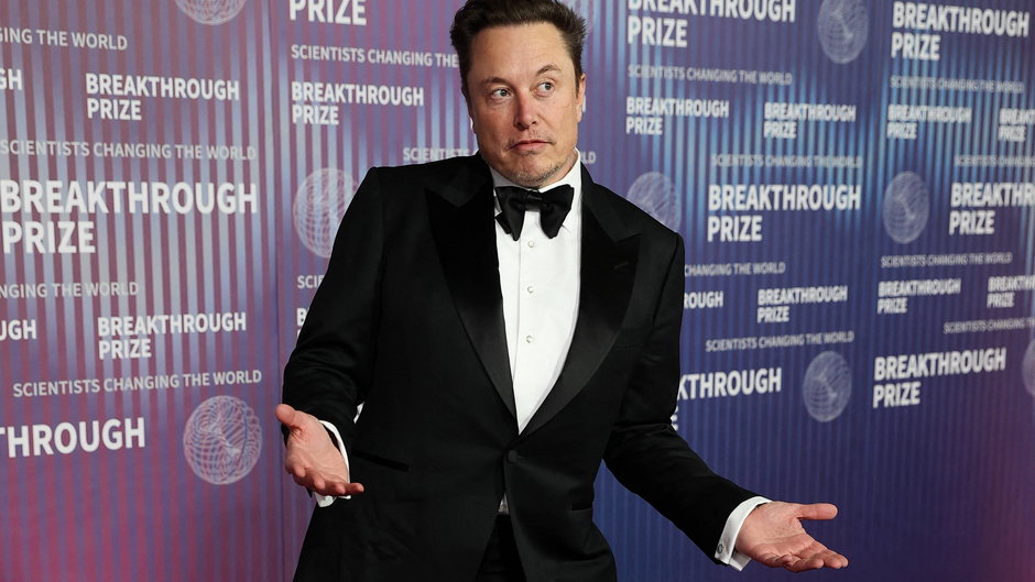 Elon Musk w Los Angeles, 13 kwietnia 2024 r.