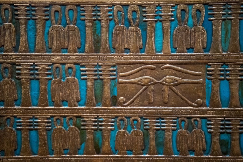Detalj iz Tutankamonove grobnice