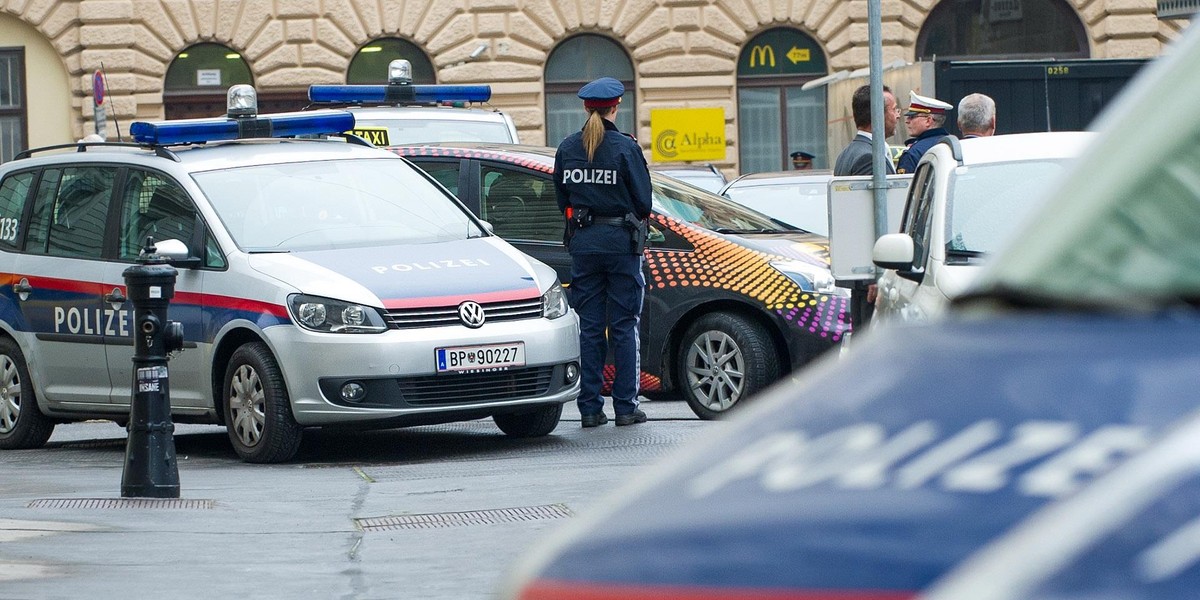 Austriacka policja. Zdjęcie ilustracyjne.