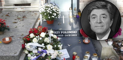 Co za widok na grobie Jerzego Połomskiego we Wszystkich Świętych! To zrobili fani!