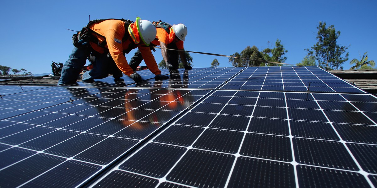 Investors who 'couldn't care less' about clean energy are giving money to a solar finance fund promising big returns