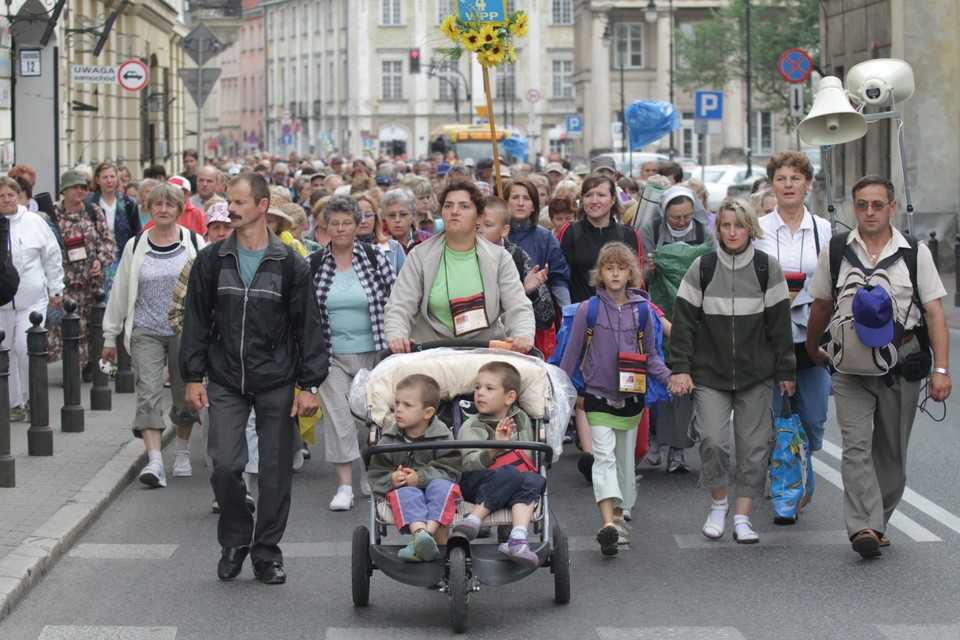 Trzysetny raz wyruszyli do Częstochowy