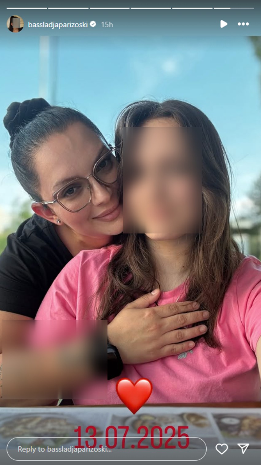 Slađa sa ćerkom nakon povreda