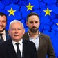 Jarosław Kaczyński, Matteo Salvini, Santiago Abascal