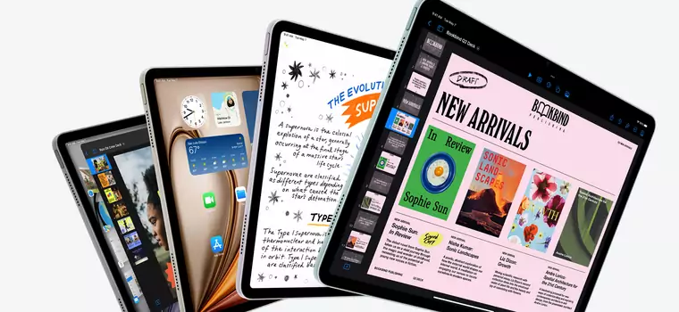 Apple pokazuje nowe zabawki. iPad Pro i iPad Air 2024 zaprezentowane