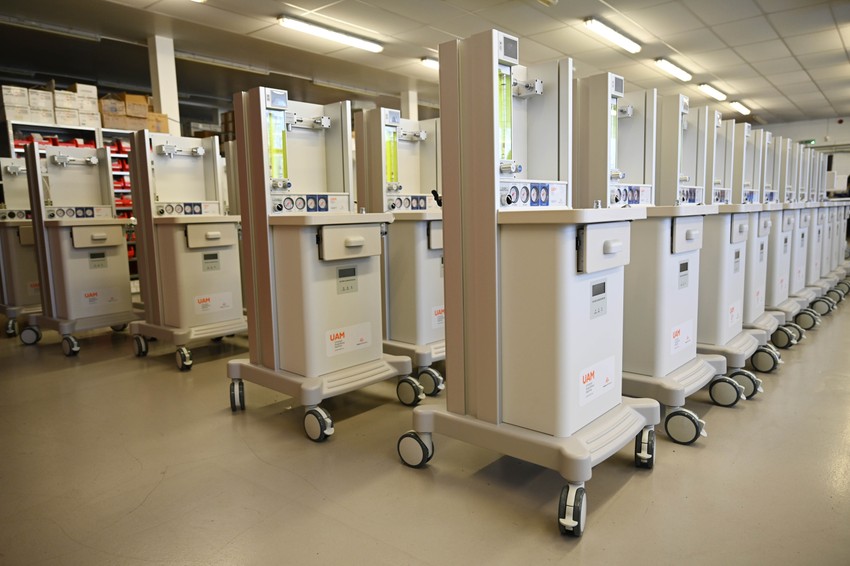 Respiratori u Vitniju, Velika Britanija