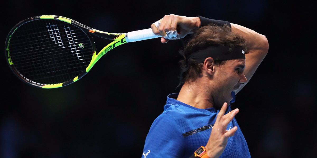 Rafa Nadal’s ‘season is finished’ after ATP Finals defeat by David Goffin