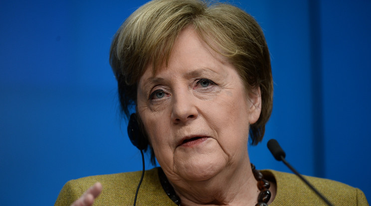 Merkel is megszólalt a washingtoni zavargásokkal kapcsolatban /Fotó: MTI/EPA/Reuters/Johanna Geron