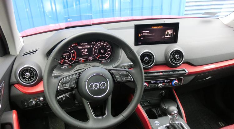 Audi q2 műszerfal
