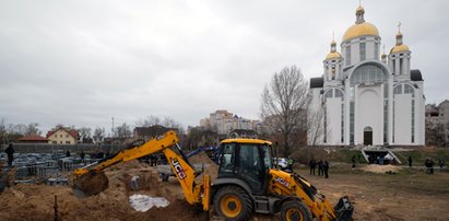 Oto masowy grób w Buczy. Znaleźliśmy dowód na ludobójstwo Putina