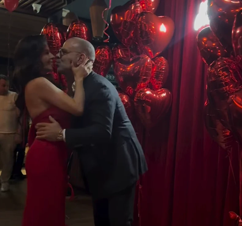 Ana Sević sa suprugom