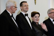 Witold Waszczykowski, Mateusz Morawiecki, Beata Szydło i Stanisław Karczewski