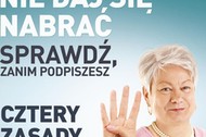 Nie daj się nabrać. Sprawdź, zanim podpiszesz!