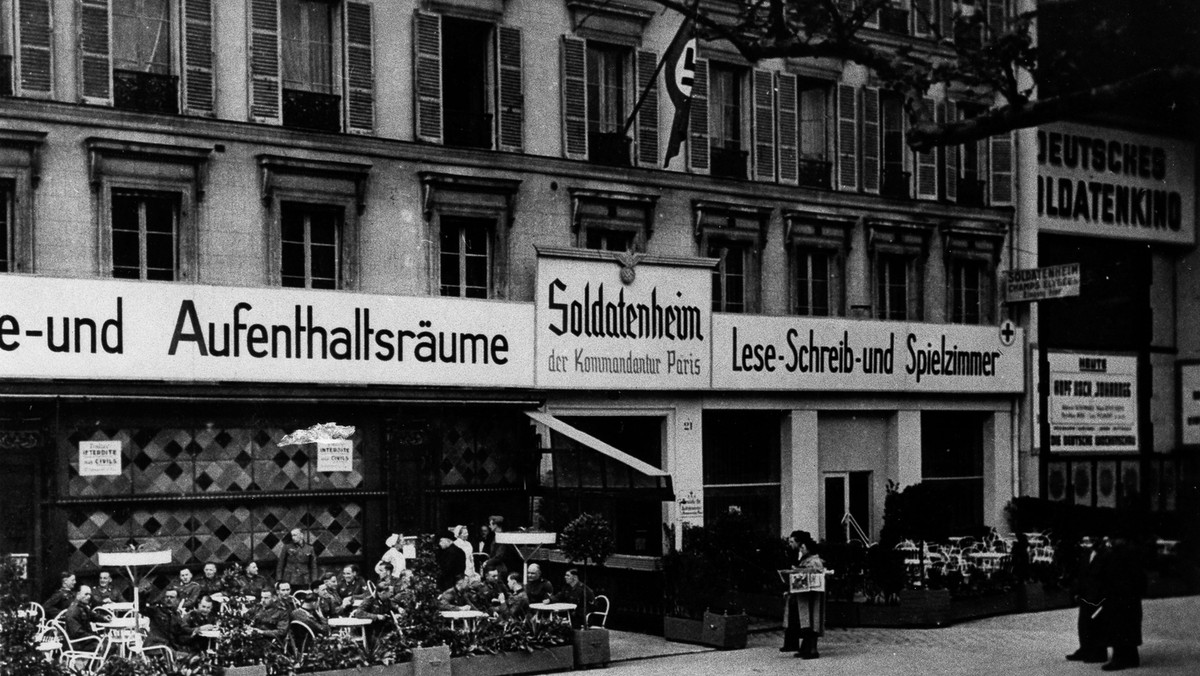 2.WK, Frankr.besetzt 1940-44: Soldantheim der Kommandantur