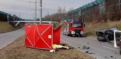 Zatrzymał się na drodze, żeby usunąć przeszkodę. Chwilę później skonał tam mężczyzna