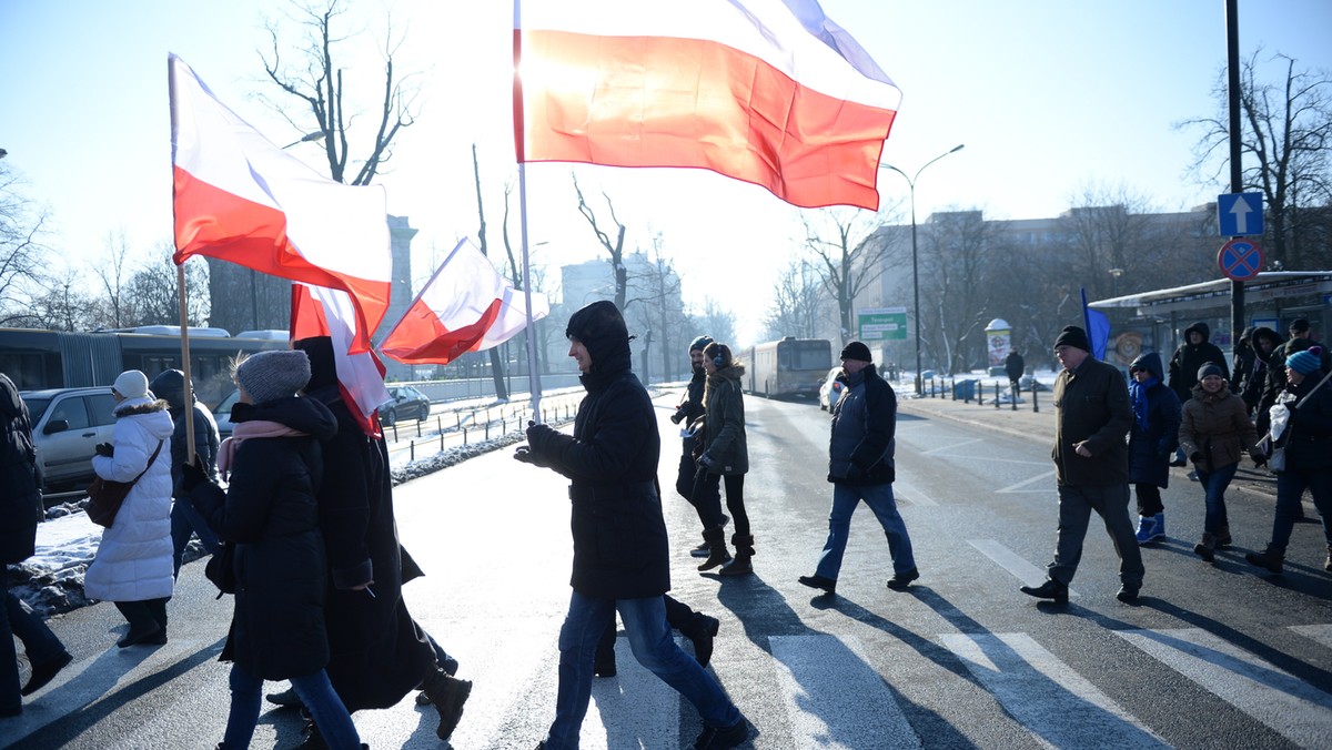 WARSZAWA KOD MANIFESTACJA (uczestnicy demonstracji)